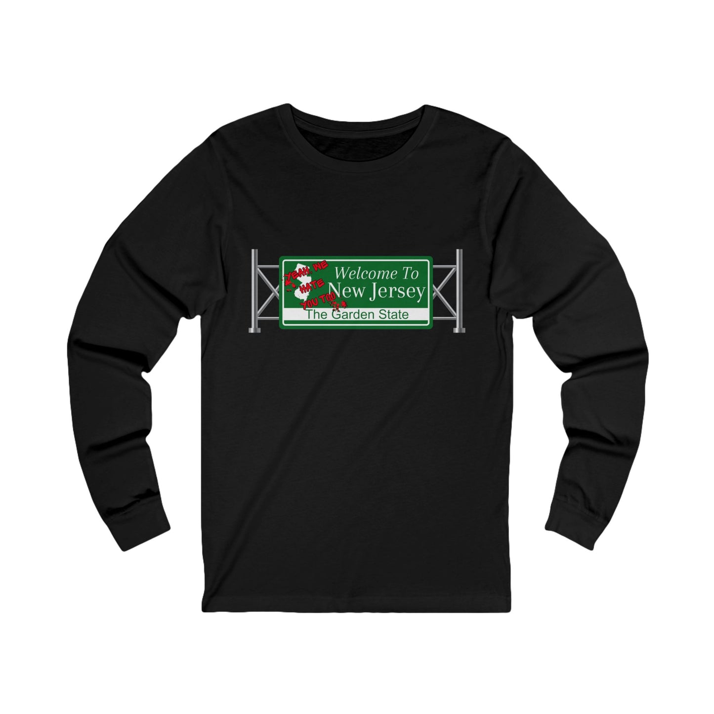 New Jersey lovers Unisex Long Sleeve Tee