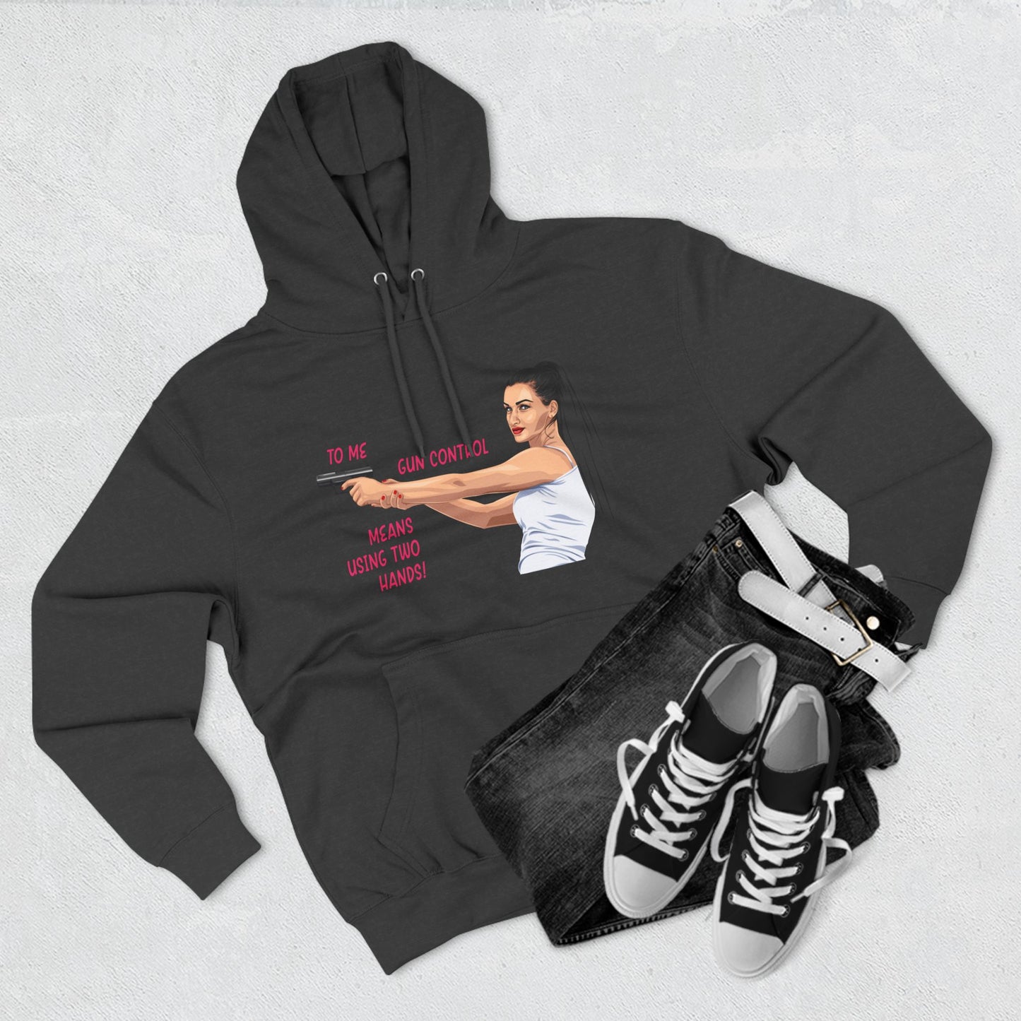 Fearless Woman's Fleece Hoodie