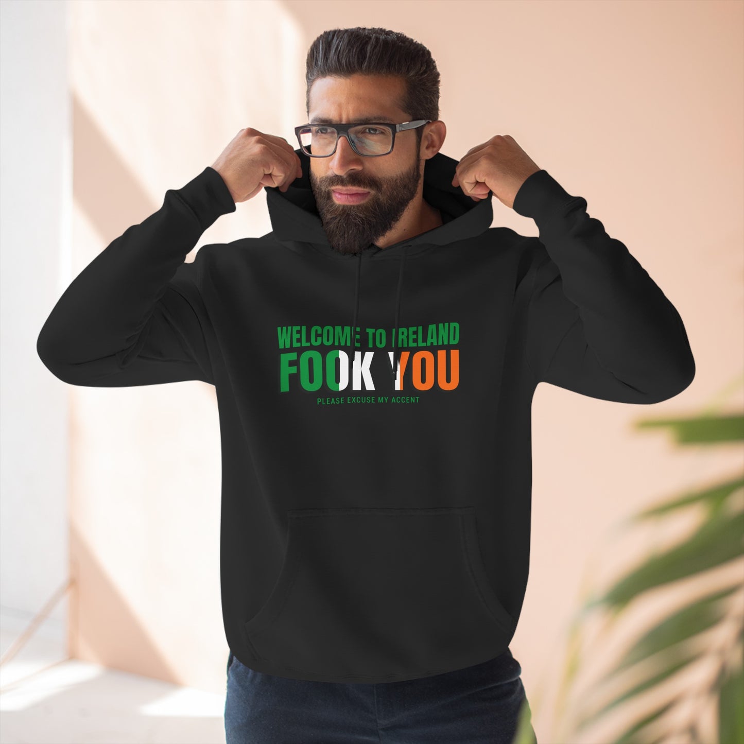 Welcome to Ireland Premium Pullover Hoodie