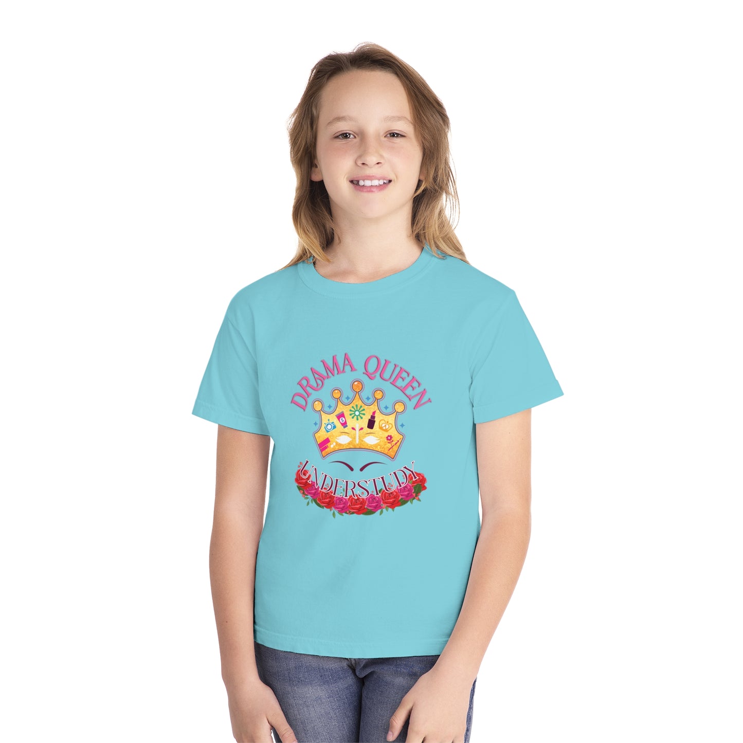 Drama Queen Understudy Girls Youth Midweight Tee