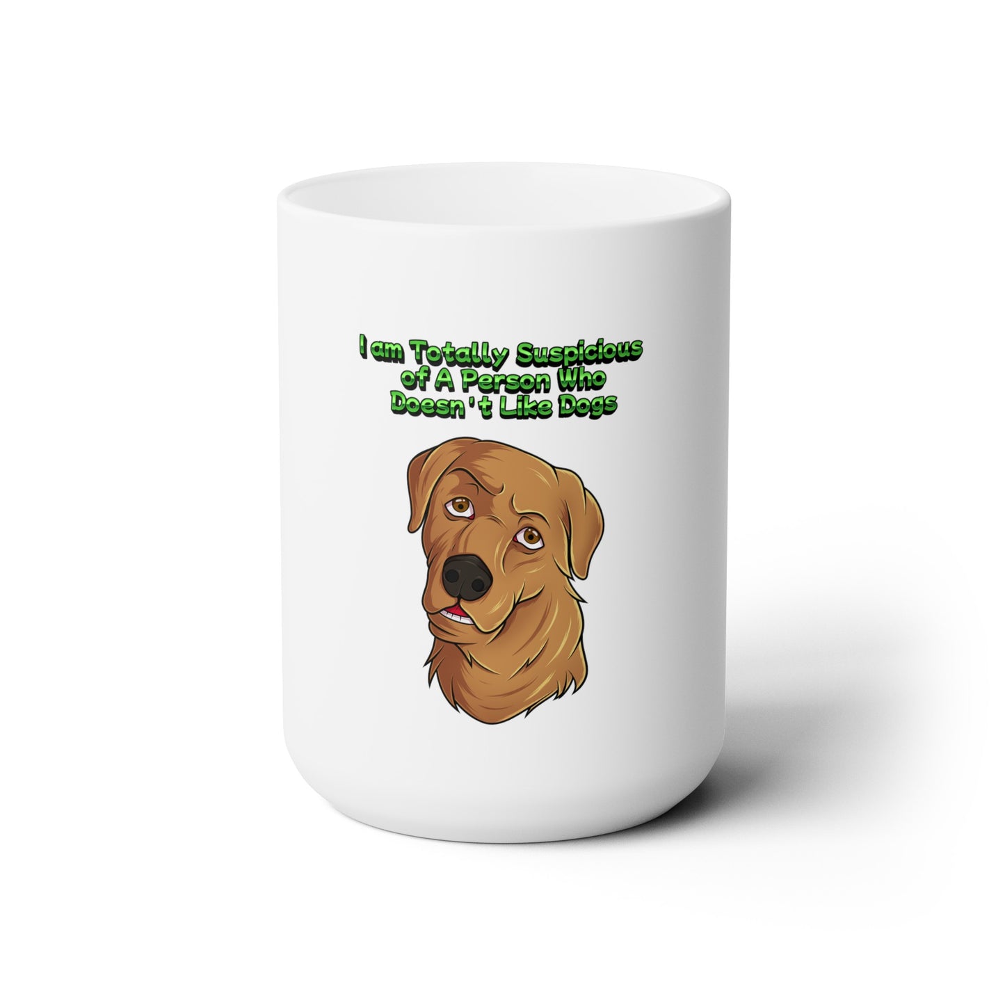 Dog Lovers Ceramic Mug 15oz