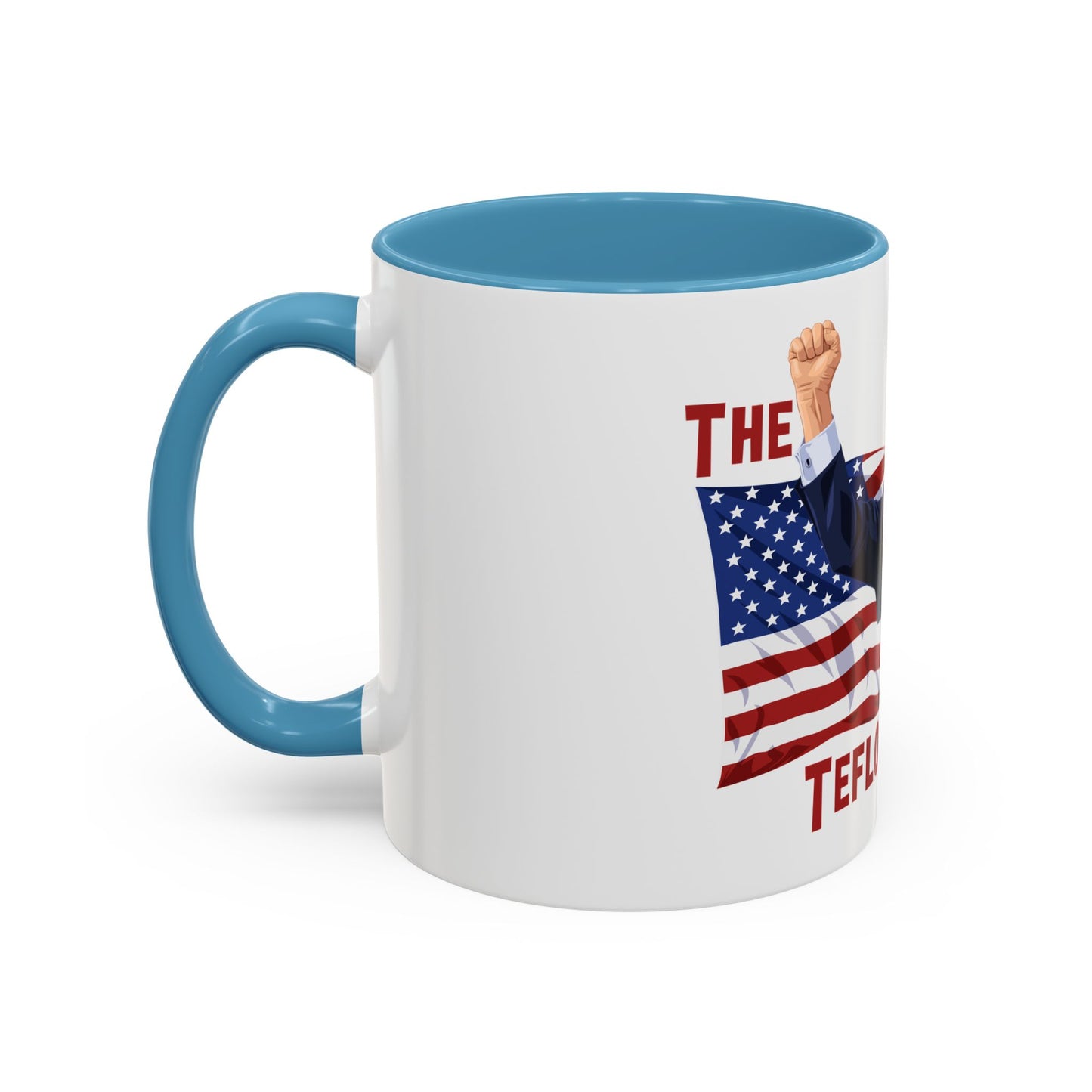 The Real Teflon Don- with Red Accent Coffee 11 or 15 oz Ceramic Mug