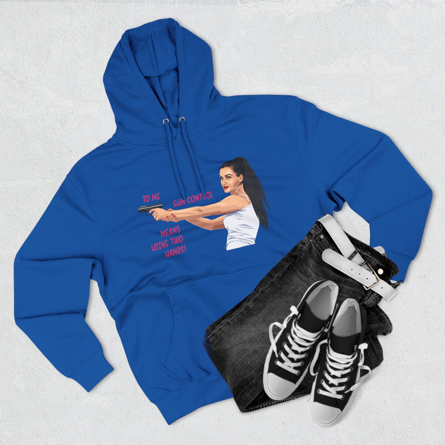 Fearless Woman's Fleece Hoodie