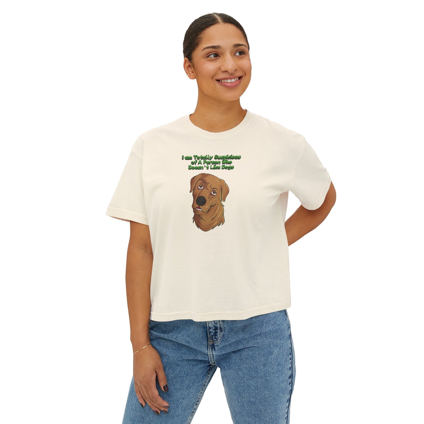 Dog Lovers Women's Boxy Tee