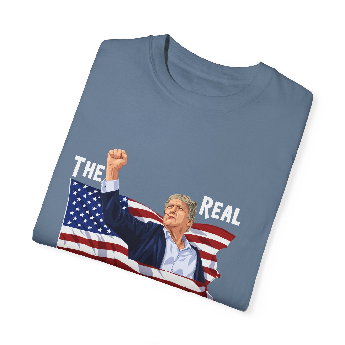 The Real Teflon Don- Unisex Garment-Dyed T-shirt