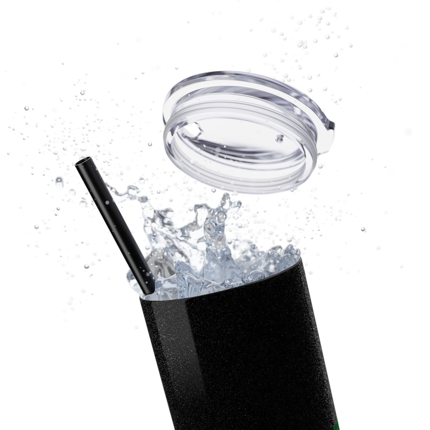 Welcome to Ireland- Fook You-  Skinny Stainless Steel Tumbler with Straw, 20oz