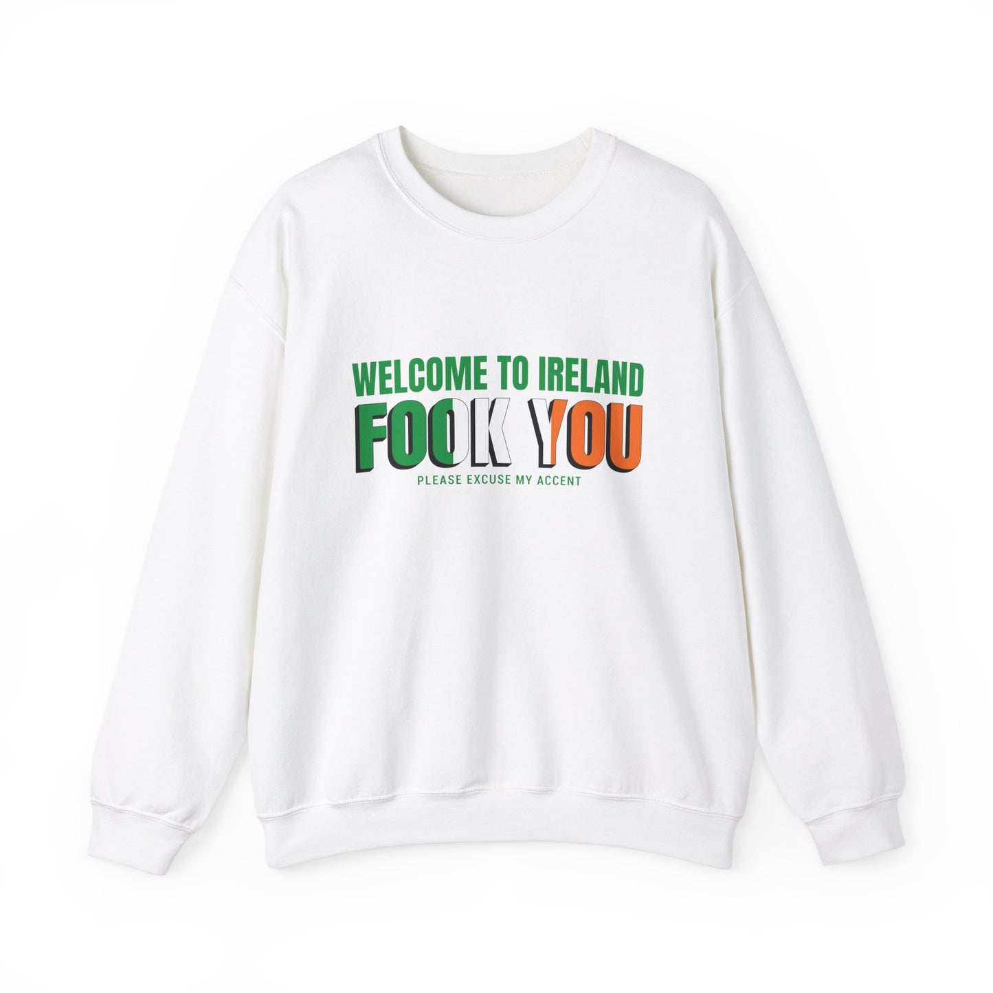 Welcome to Ireland Unisex Heavy Blend™ Crewneck Sweatshirt