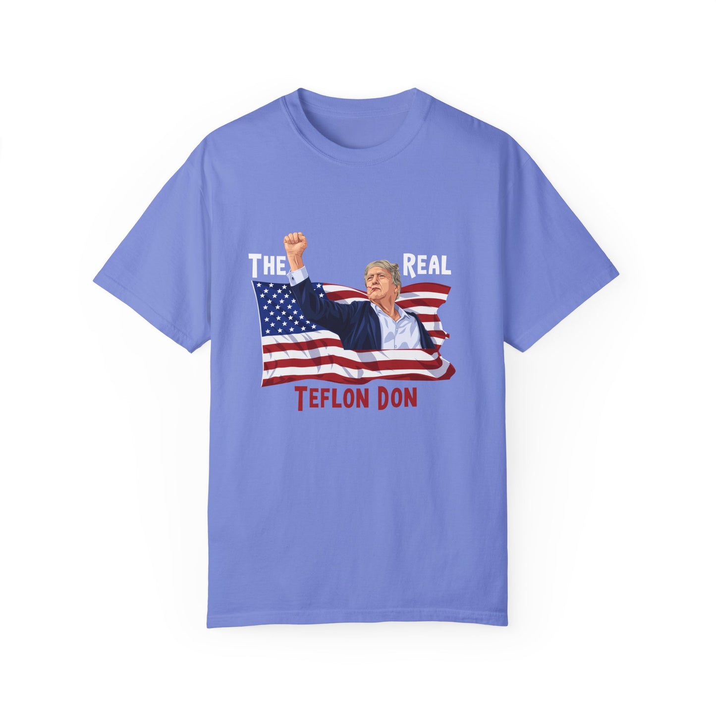 The Real Teflon Don- Unisex Garment-Dyed T-shirt