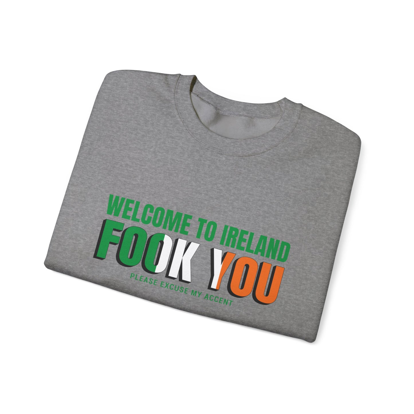 Welcome to Ireland Unisex Heavy Blend™ Crewneck Sweatshirt