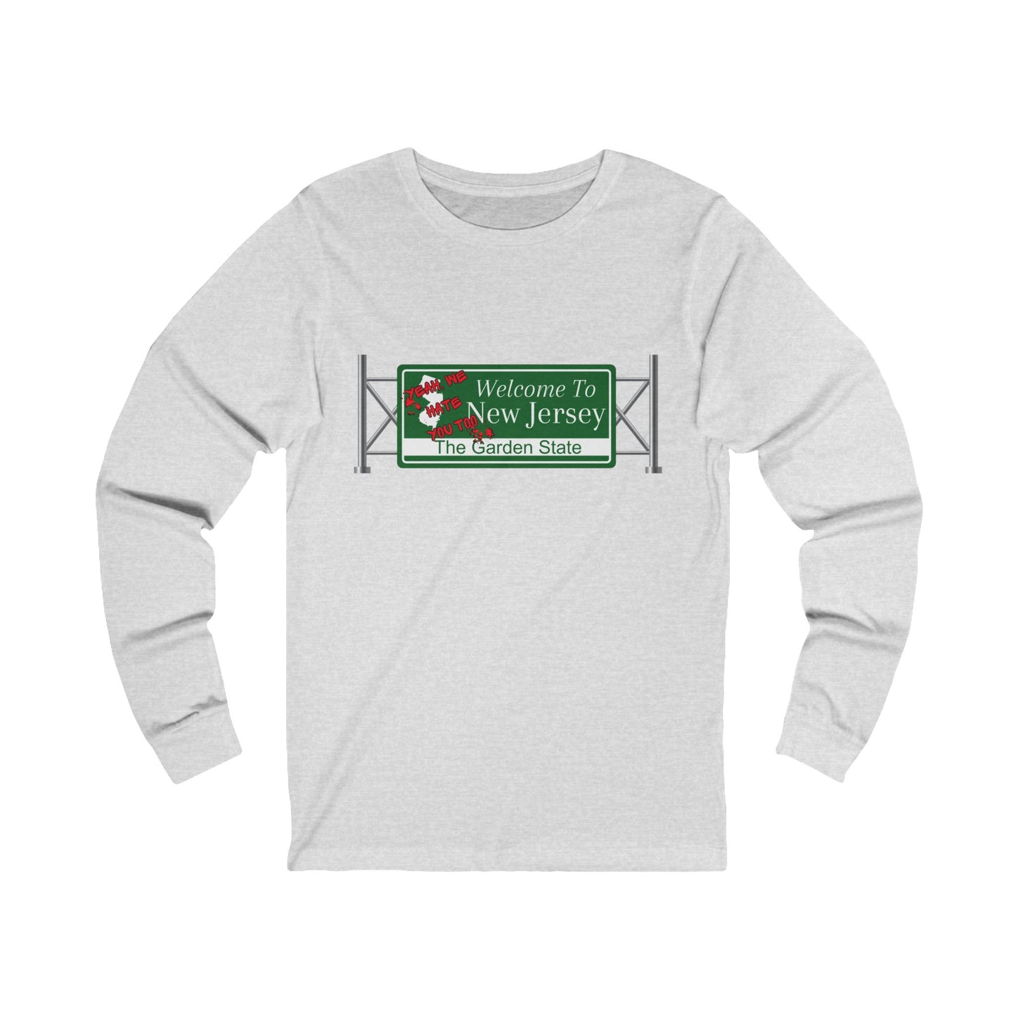 New Jersey lovers Unisex Long Sleeve Tee