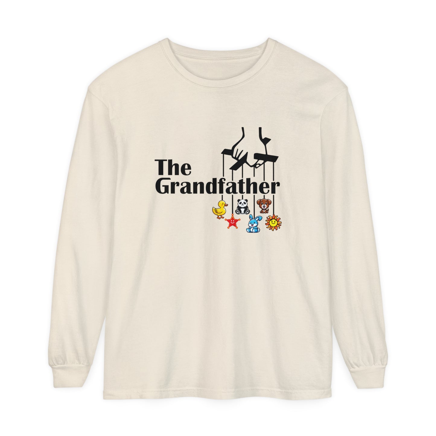 The Grandfather  Garment-dyed Long Sleeve T-Shirt