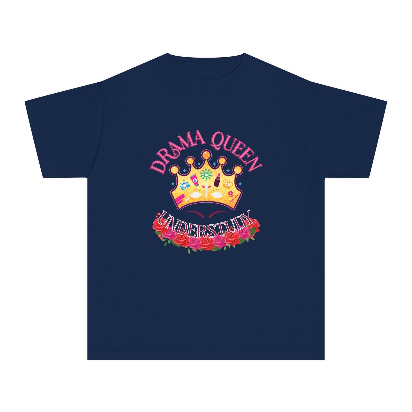 Drama Queen Understudy Girls Youth Midweight Tee